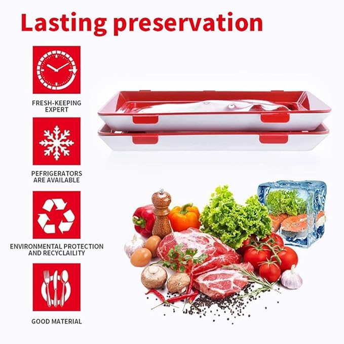 Cilifer® 🔥Environmentally Friendly Design - Reusable Food Preserving Tray🥰 D03