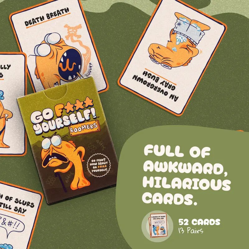 Go F***  Yourself NEW Fucks ONLY - Jesus Christ & Boomers Editions- Early Month Release D01