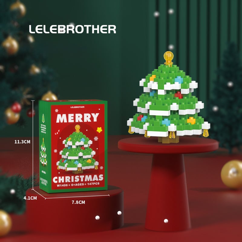 CZTICLE® 🎁Limited Time 49% OFF-🎄Santa Claus Design Building Blocks Toy D01