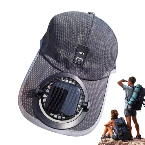 CiliferĀ® š„ Solar Rechargeable Peaked Cap D01