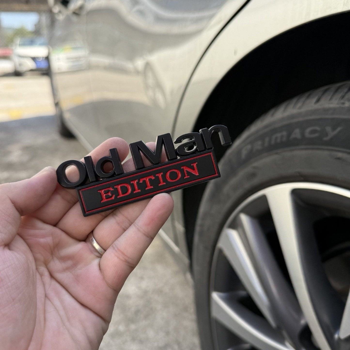 CZTICLE® 🚗 Old Man Edition Car Emblem D02