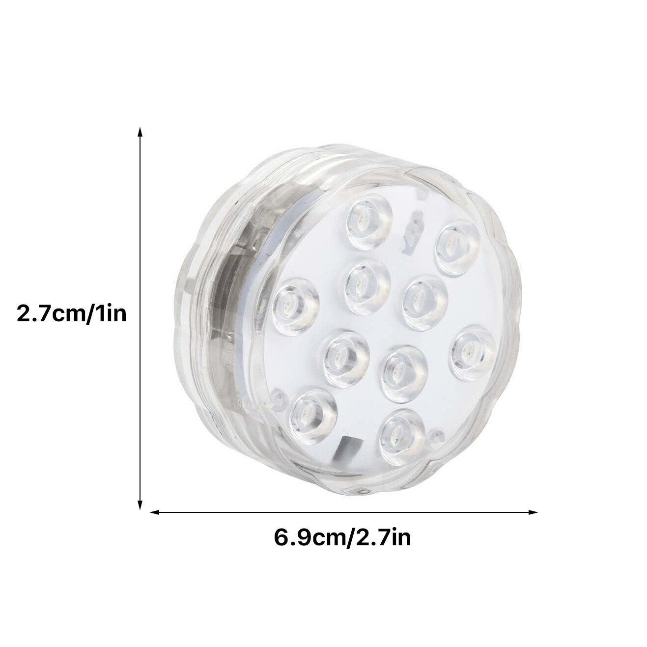 CiliferĀ® š„Submersible LED Pool Lights (RF Remote Control ) D01