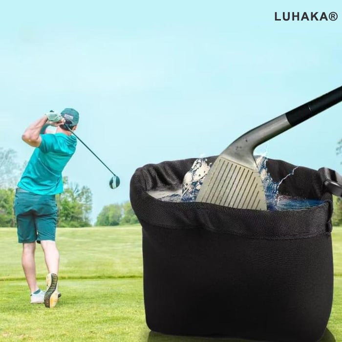 LUHAKA®  Golf Club and Golf Ball Cleaning Bag