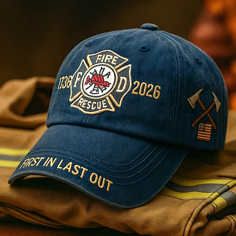 Sfrcord® 🔥 U.S. Firefighting Commemorative Baseball Cap D04