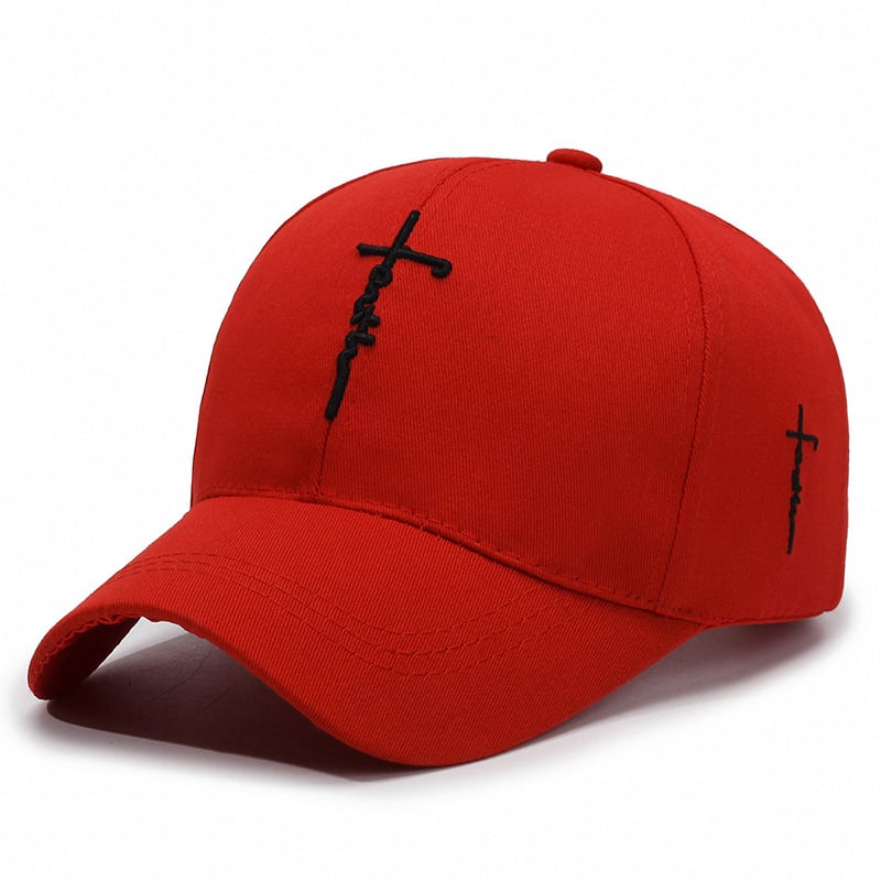 ✝Jesus Cross Blessed Faith Christian Religious Gift Sfrcord® Baseball Cap Men Women Dad Hat Trucker Hat Cowboy Hat D01