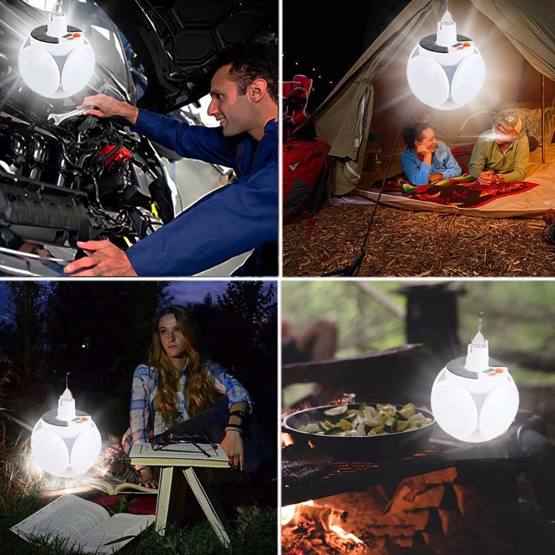 Billhol® 🏆Flash Sale⚡ 50K+ SOLD! Almost Gone-💥🔥2 in 1 Folding Solar Lamp D01