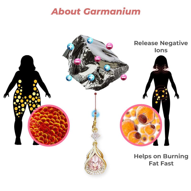 KISSHI Lymphvity Magnetherapy Germanium Earrings