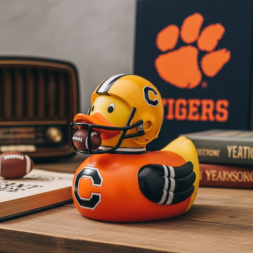 Cilifer® 🔥 🧡🐤CLEMSON TIGERS FOOTBALL JEEP DUCK D02
