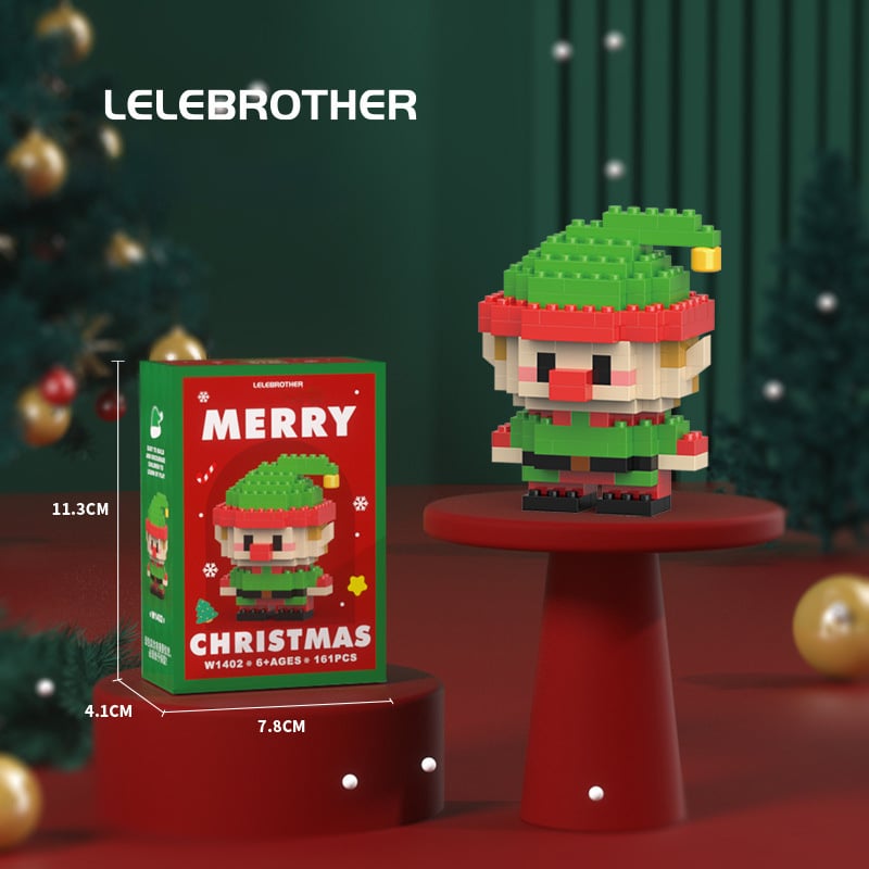 CZTICLE® 🎁Limited Time 49% OFF-🎄Santa Claus Design Building Blocks Toy D01