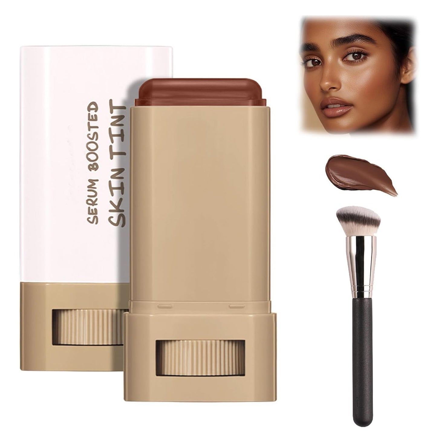 Luhaka® 🔥Foundation Stick Beauty Balm Serum Boosted Skin Tint D01