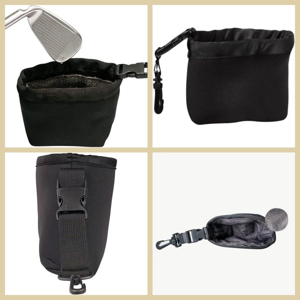 LUHAKA®  Golf Club and Golf Ball Cleaning Bag