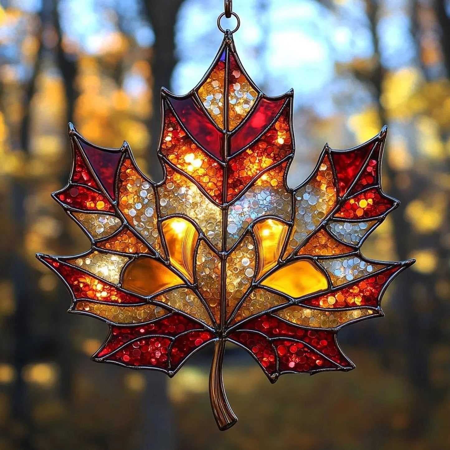 CZTICLE®🔥2025 Autumn Maple Leaf Suncatcher D02