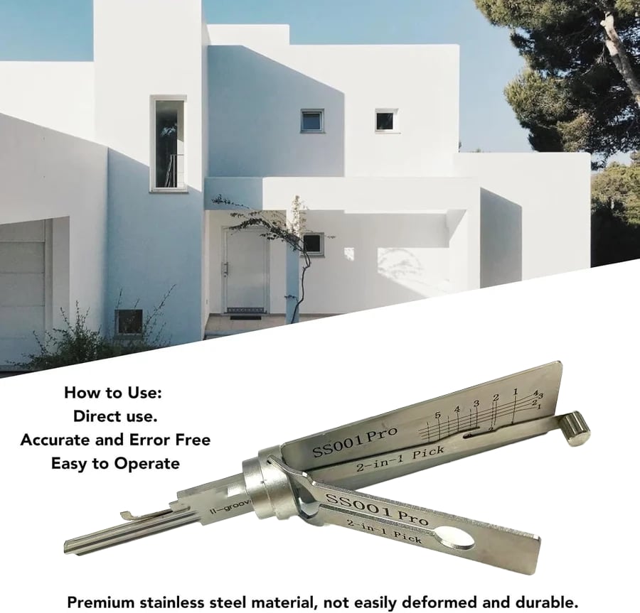 Cilifer® 🔥Stainless Steel Key Decoder D02