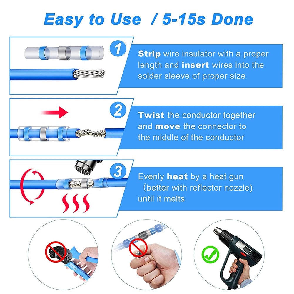 CiliferĀ® š„Solder Seal Wire Connectors D02