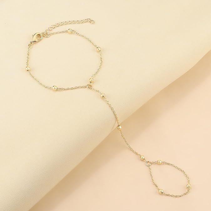 Oneswear®  🏖️ Women's 14K Gold & Sterling Silver Anklets D02