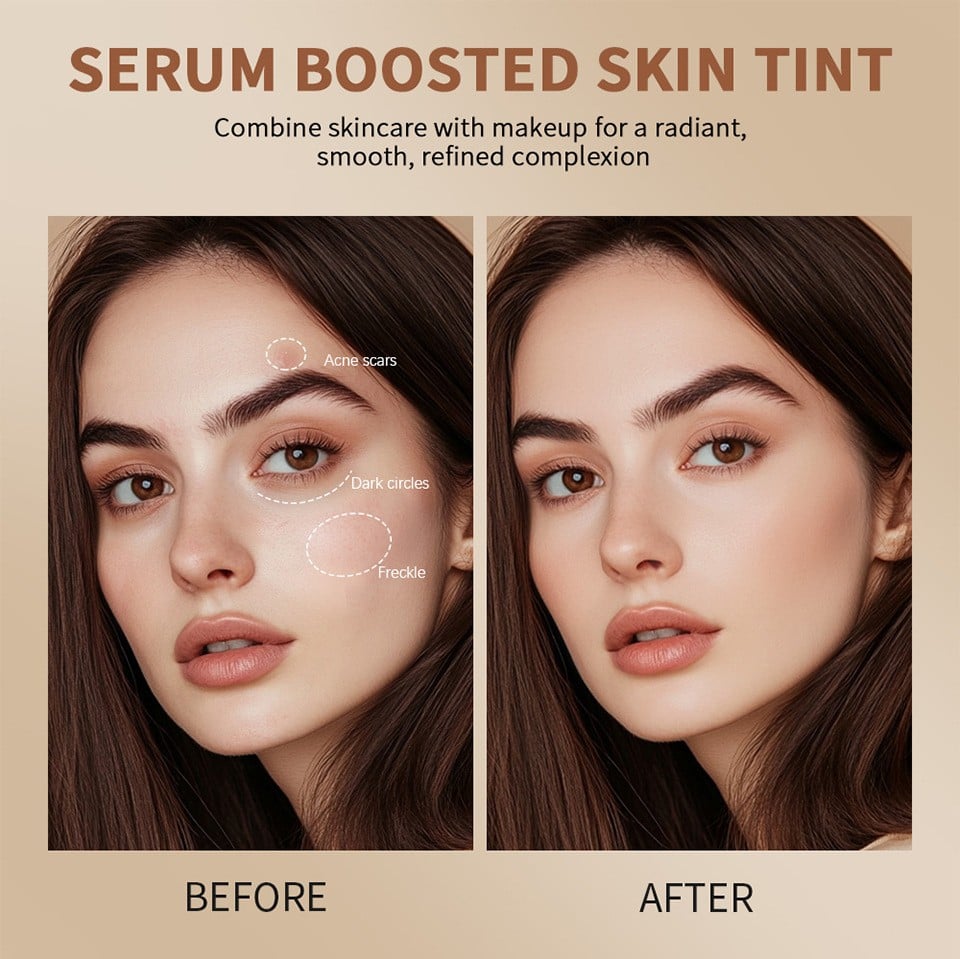 Luhaka® 🔥Foundation Stick Beauty Balm Serum Boosted Skin Tint D01