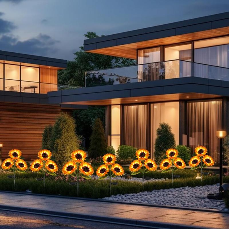 Cilifer® 🔥🌞Solar LED Sunflower Garden Lights-29.6inch/75cm D03