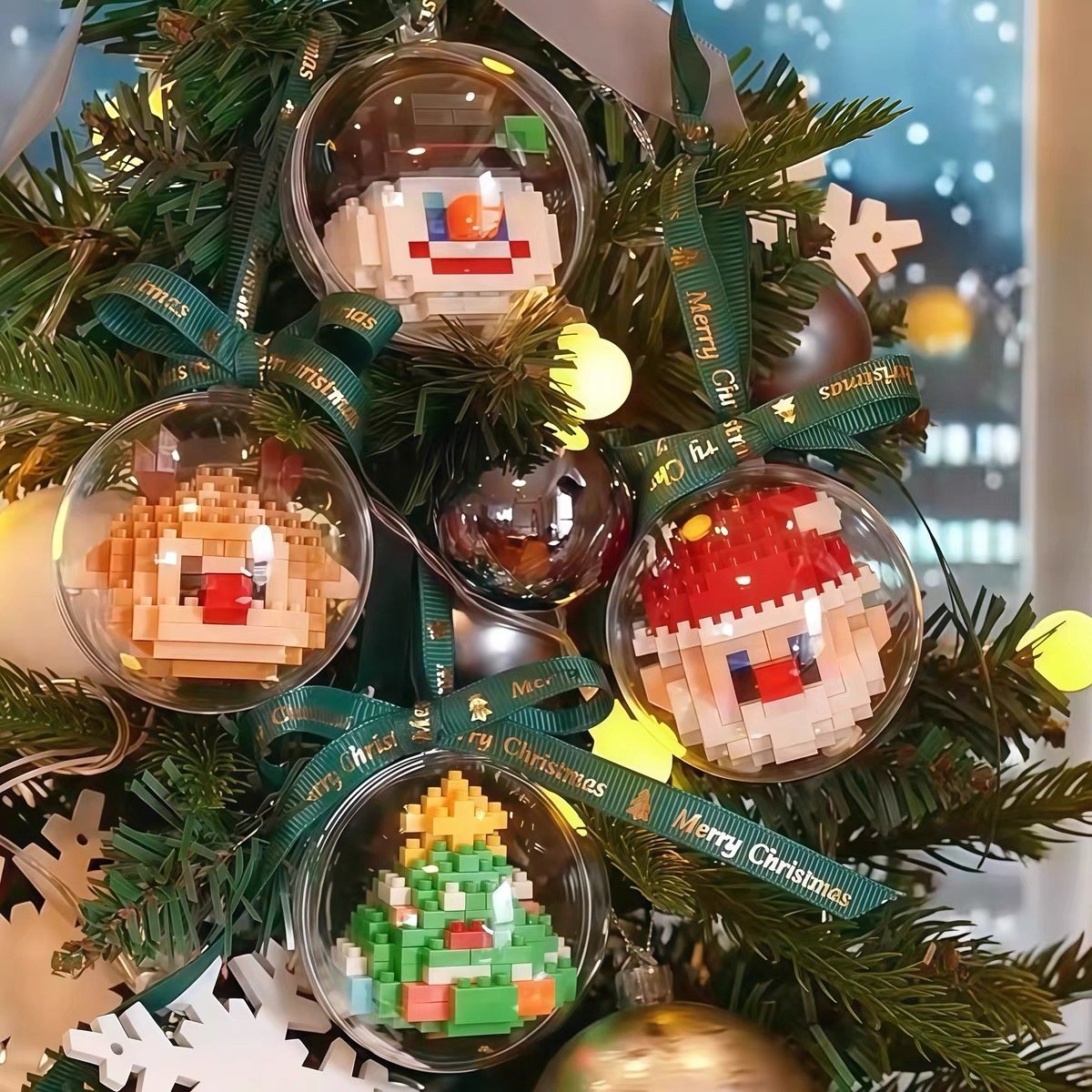 CZTICLE® 🎁Limited Time 49% OFF-🎄Santa Claus Design Building Blocks Toy D01