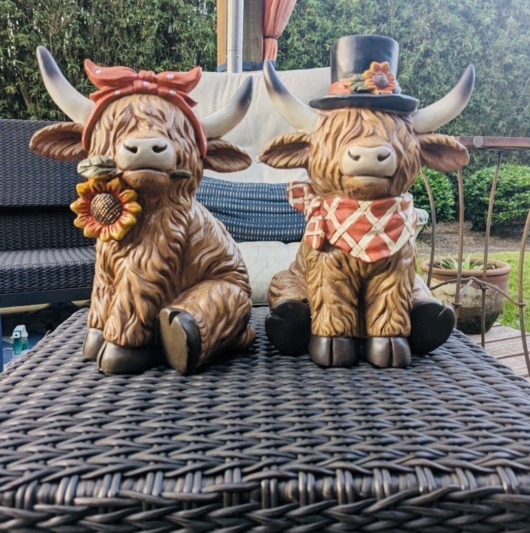 Cilifer®🔥LAST DAY 49% OFF - 2025 Thanksgiving Highland Cow Set D01