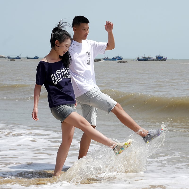 Sfrcord® 🔥Water and Land Cut-resistant and Puncture-resistant Beachcombing Quick-drying Water Play Shoes D01