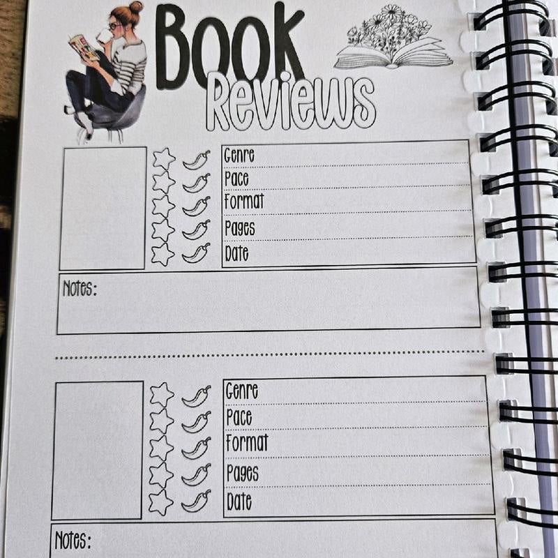 CiliferĀ®š„Book Journal(šEnjoy Coloring. š„°Writing And Enriching Your Life) D01