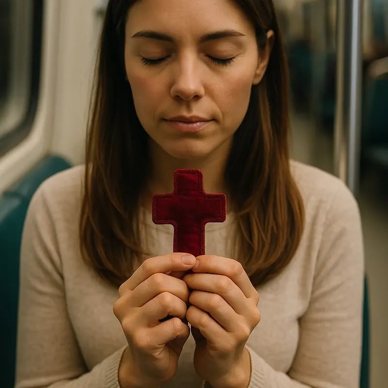 Cilifer® 🔥Handmade Catholic Prayer Pocket✝️ D01