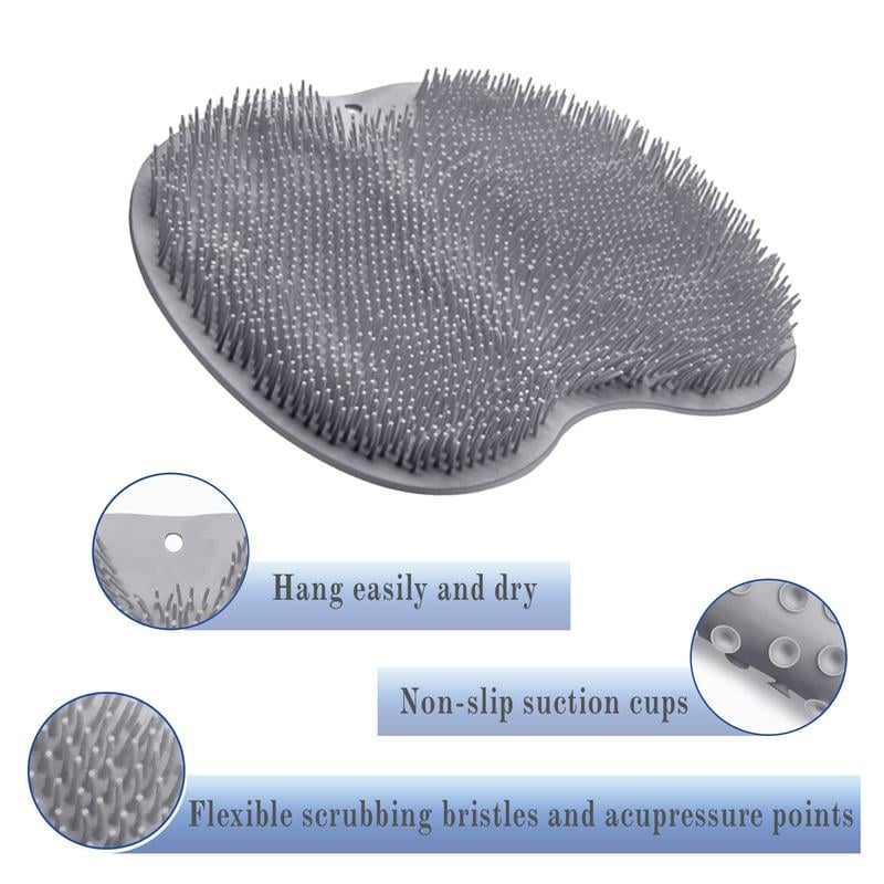 CiliferĀ®š„ Silicone Shower Foot Scrubber Mat D01