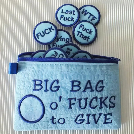 Cilifer®🔥Big Bag of F*cks to Give Zipper Pouch D01