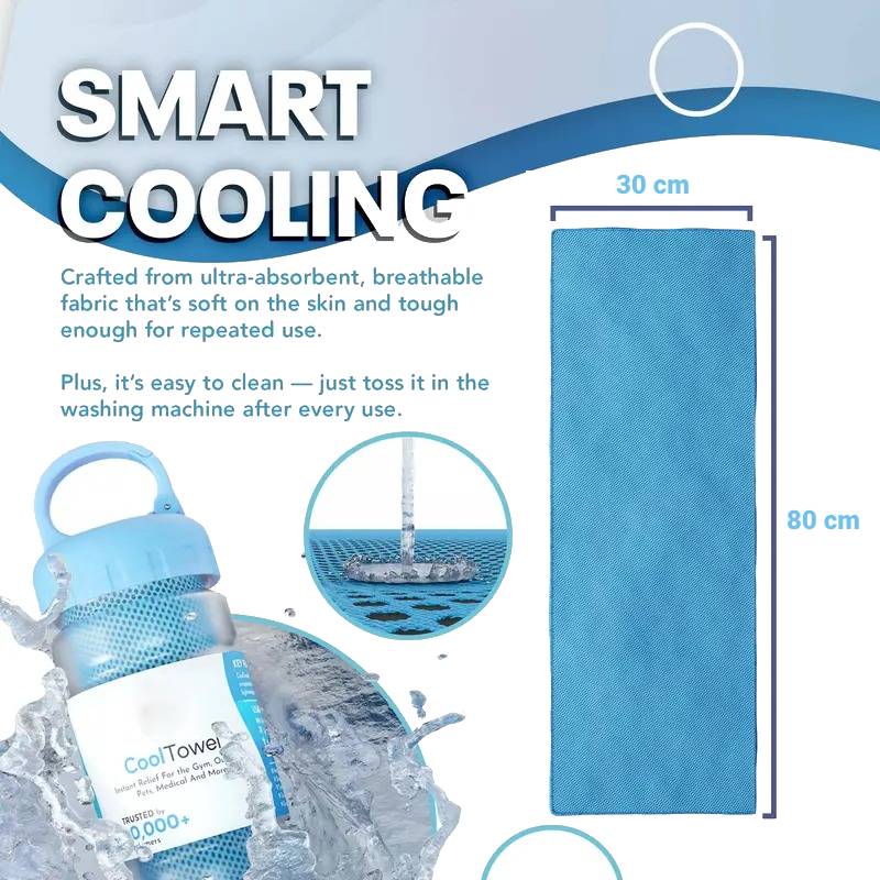 Cilifer® 🔥Buy 1 Get 1 Free🔥Cold Sweat Towel You Can Use Anywhere. Anytime! Reusable Soft Absorbent Cooling Portable D02