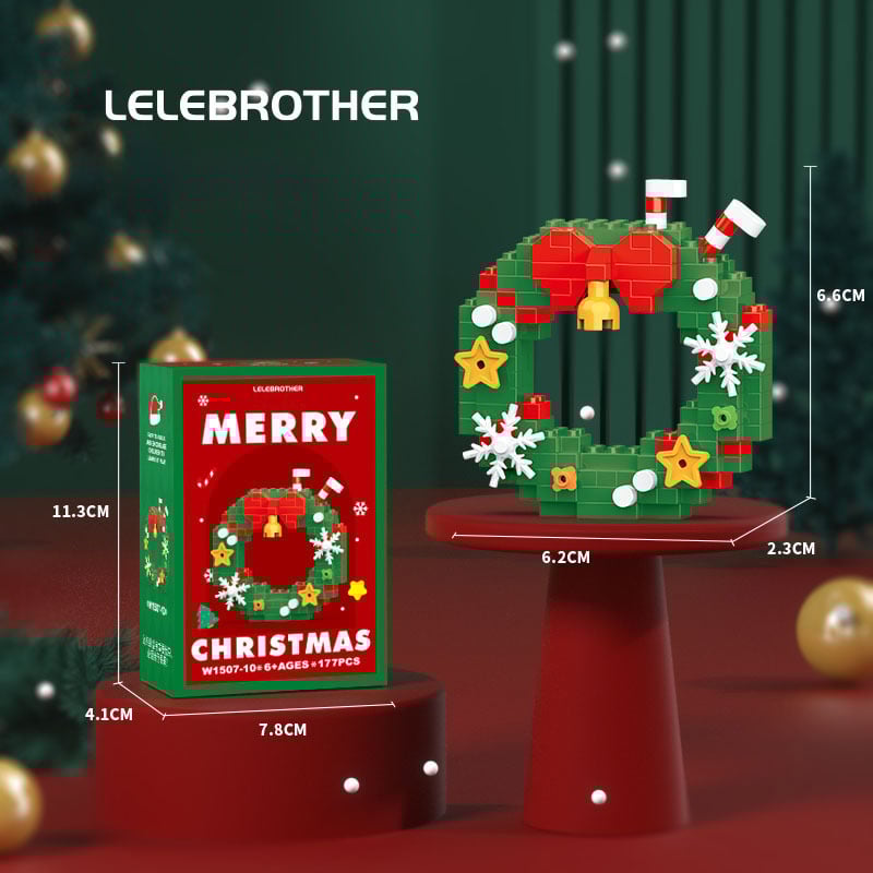 CZTICLE® 🎁Limited Time 49% OFF-🎄Santa Claus Design Building Blocks Toy D01