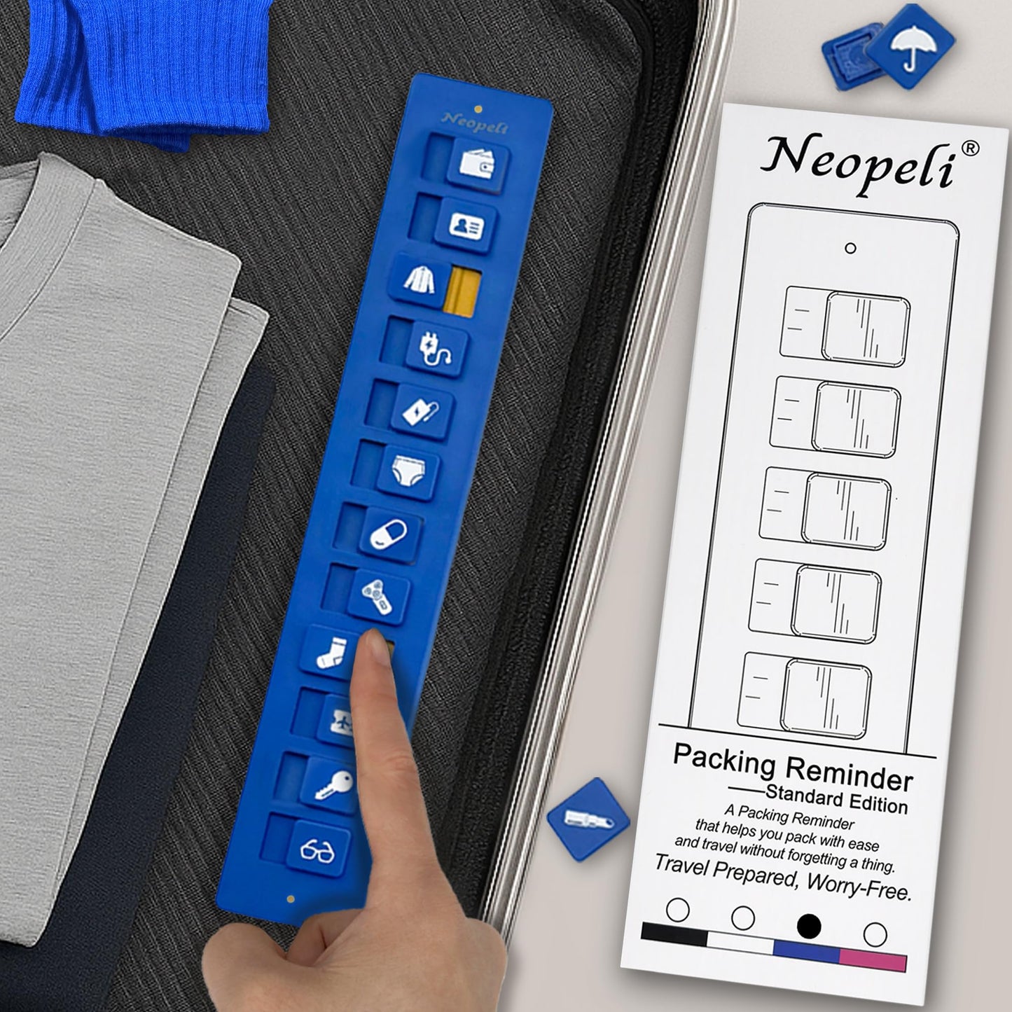 CiliferĀ® š„2025 NEW ARRIVALš„Packing Reminder - Reusable Travel Checklist D02