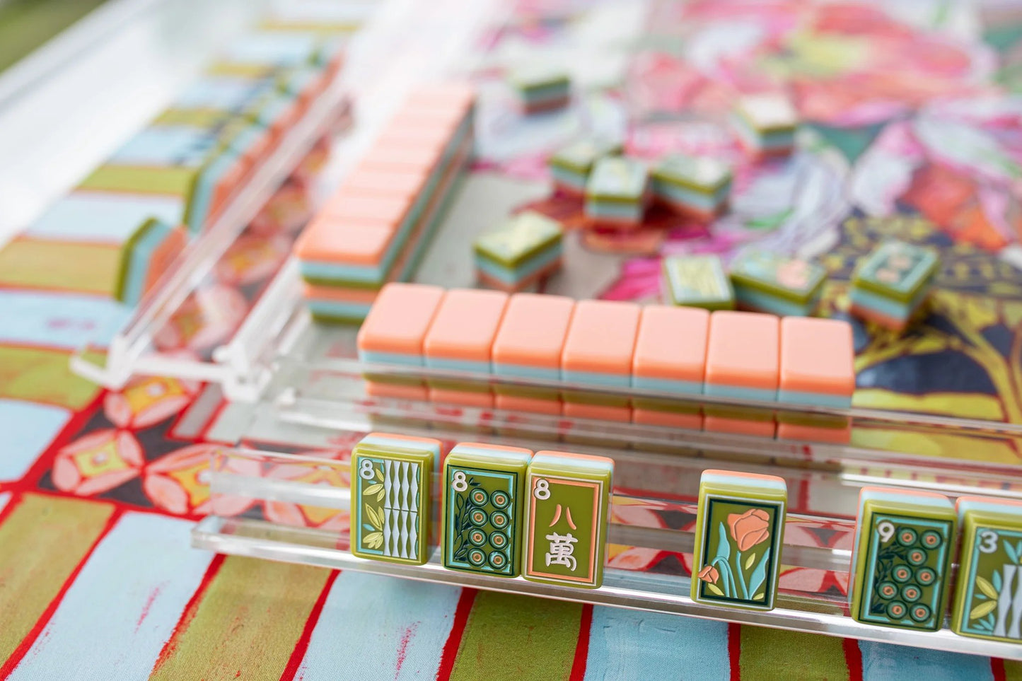 Cilifer®🔥2025 Noticeablek®Hand-Painted Mahjong Tiles Set D02