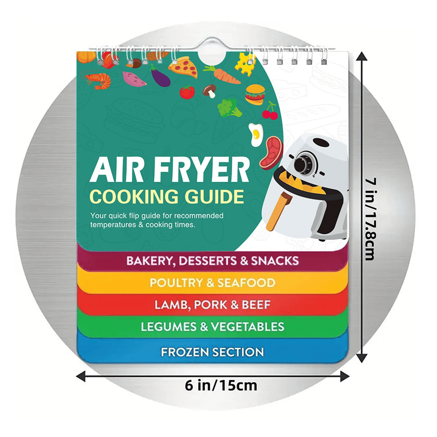 Cilifer® 🔥 Air Fryer Magnets Guide Booklet D01