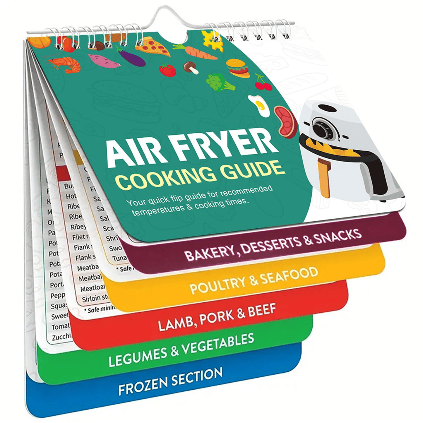Cilifer® 🔥 Air Fryer Magnets Guide Booklet D01