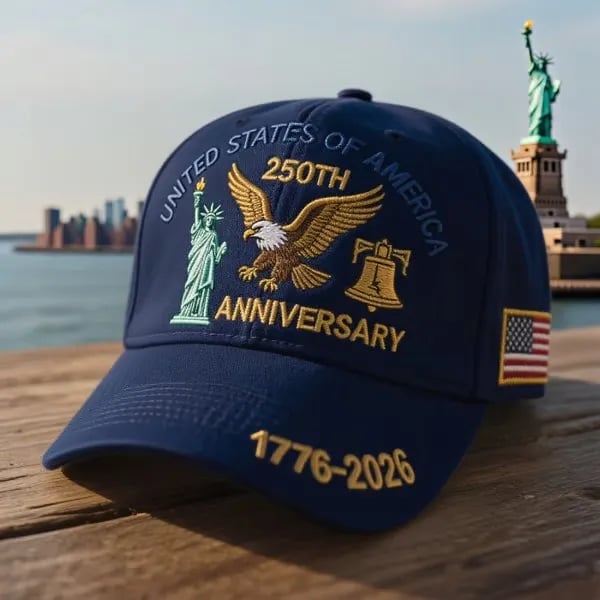 🔥Last Day 49% OFF - Eagle & Liberty – Sfrcord® United States 250th Anniversary Hat✨(Breathable & Lightweight Comfort & Unisex Fit) D01
