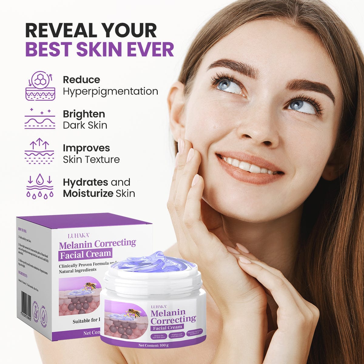 Luhaka™ Melanin Correcting Facial Cream D01