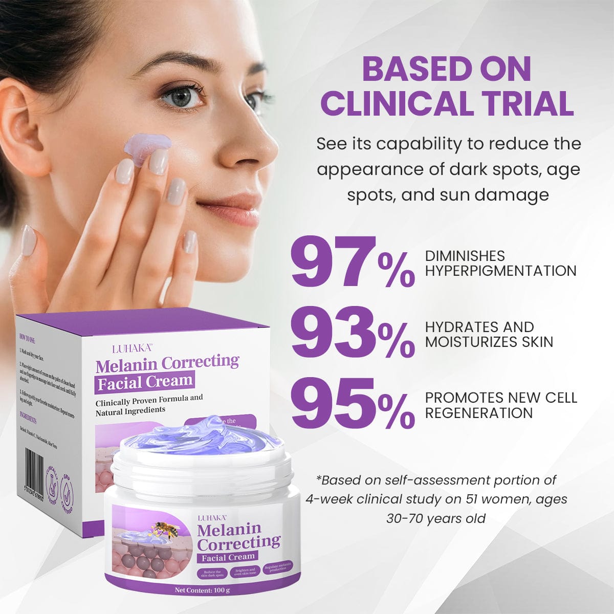 Luhaka™ Melanin Correcting Facial Cream D01