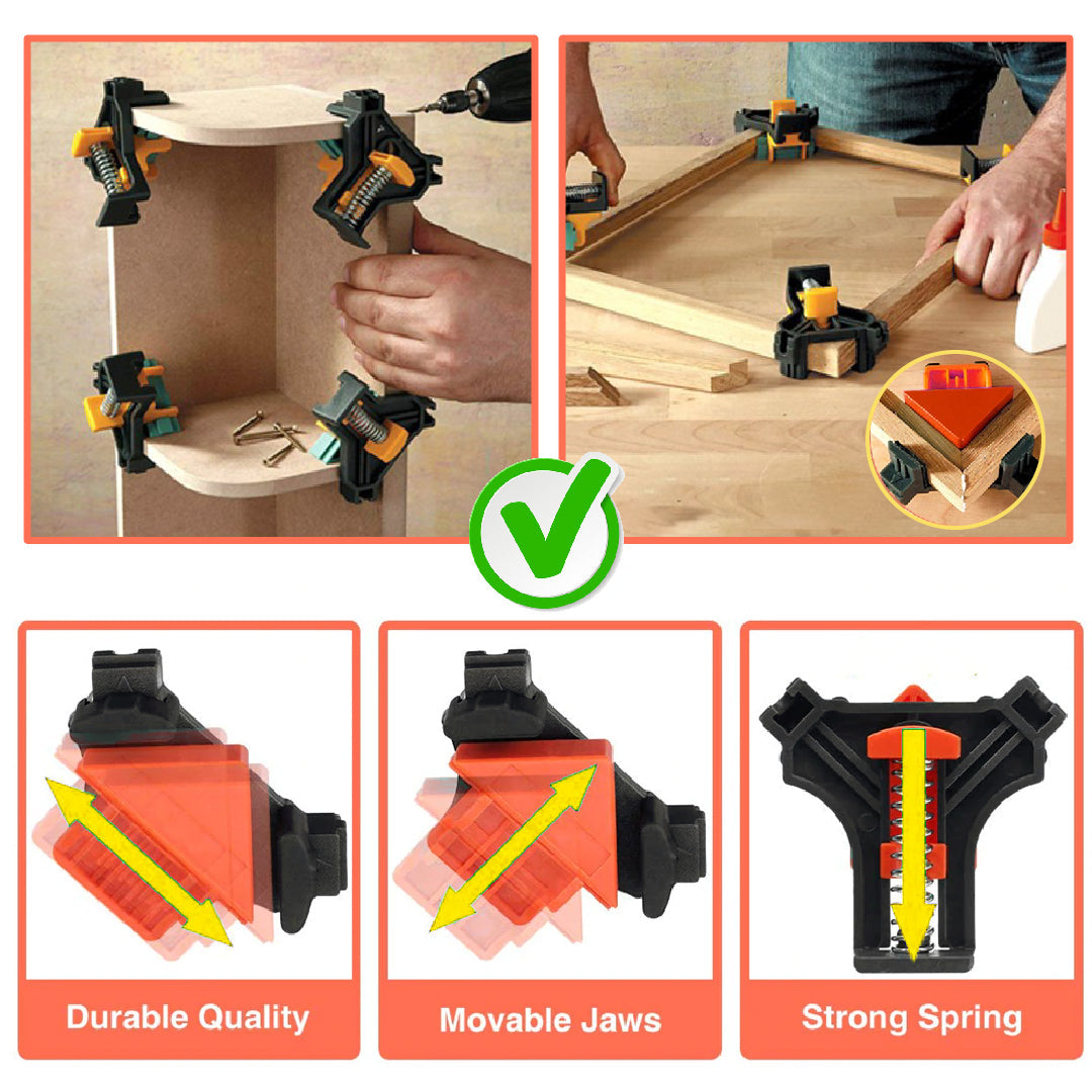 90º Corner Clamp (4PCS)