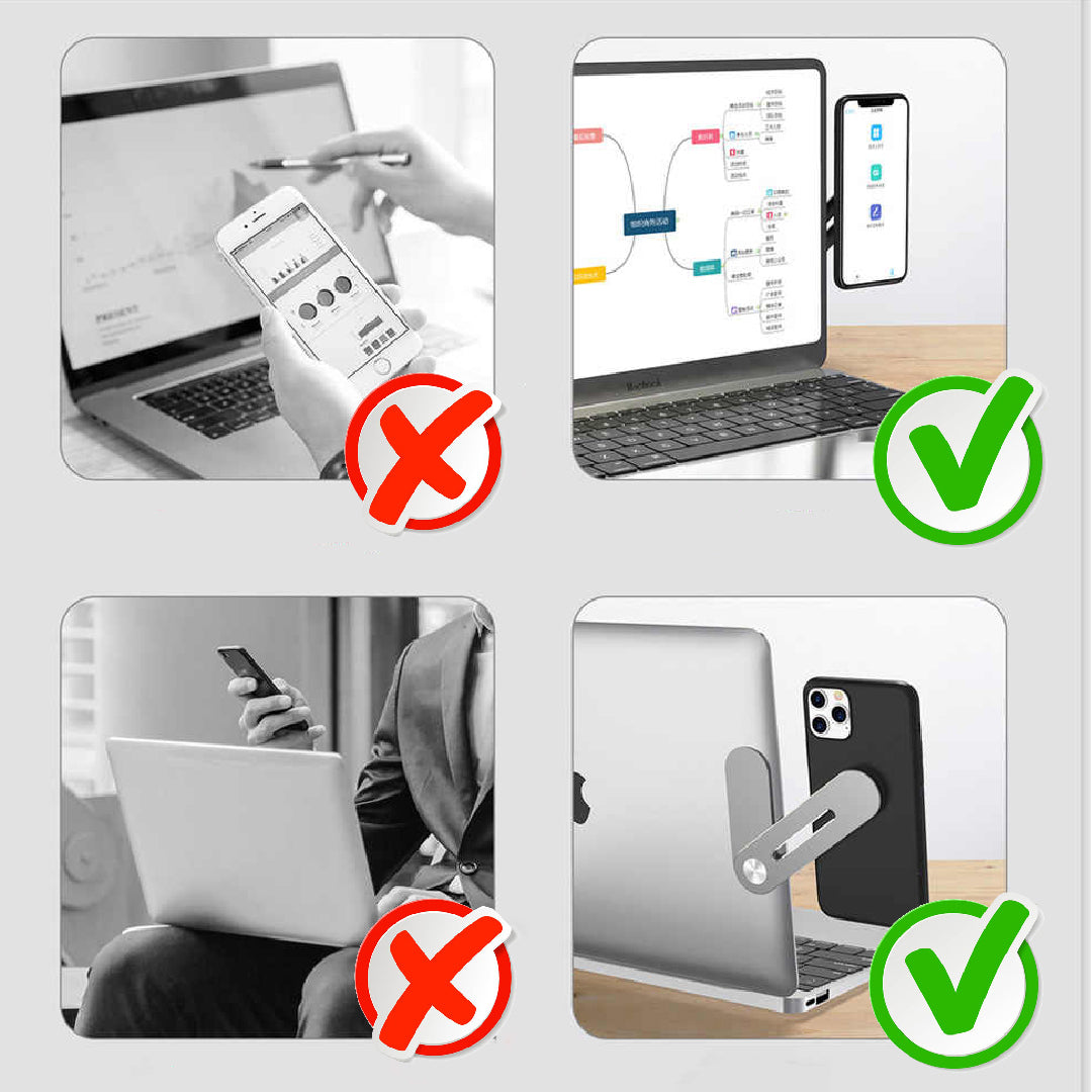 Clipper™ Aluminium Screen Phone Holder
