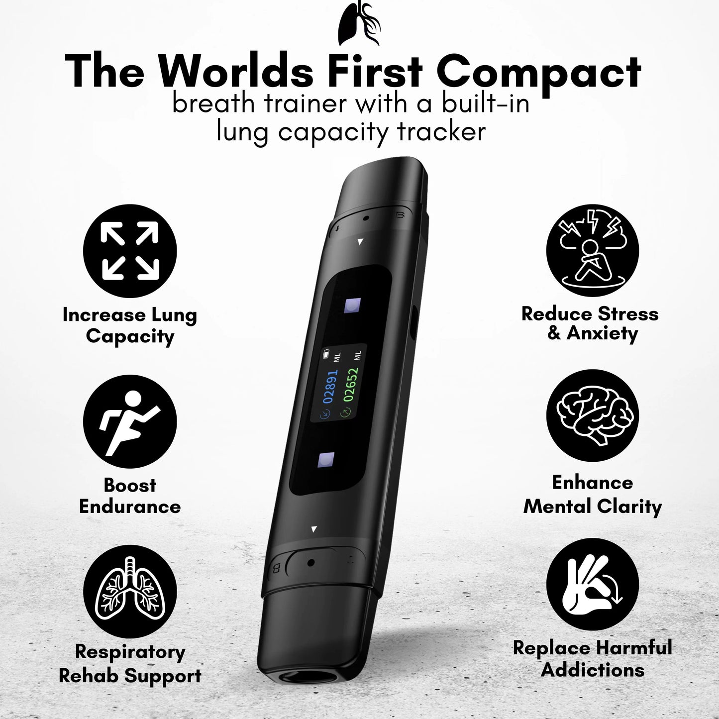 DAFEILA® 🔥The Inex-Air Breathing Exercise Device D02