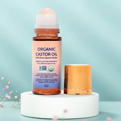CZTICLE® 🌿 Refresh & Revive - 49% OFF - ✨ Organic Castor Oil Roll-On - For Radiant Skin, Lush Hair & Relaxation D01