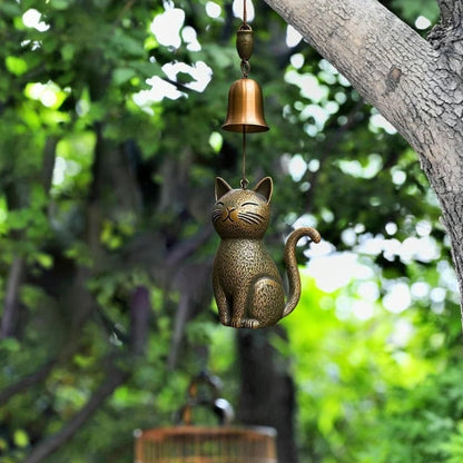 CZTICLE®  ✨LAST DAY ONLY 49% OFF🔥Handmade Retro Cat Wind Chime D01