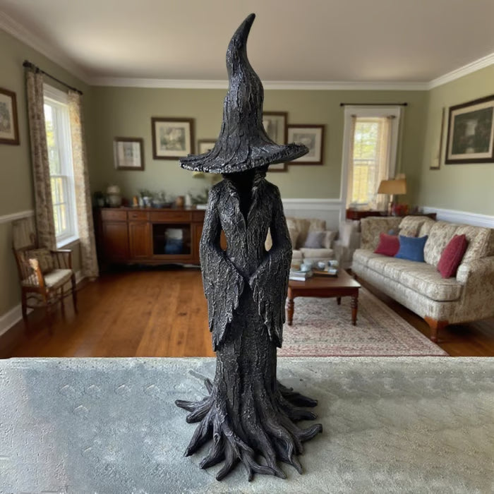 Cilifer®🔥 LAST DAY 49% OFF - 🧙‍♀️💫Hand-Painted Enchanting Witch Statue: The Guardian of Your Home (✨Same as in the video) D02