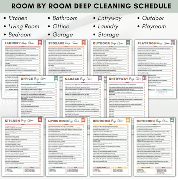 CZTICLE® ADHD Cleaning & Organizing Toolkit - Chore Planner✔ D01