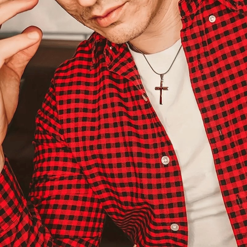 Oneswear® 🔥 Grandson. Never Lose Faith - Cross Necklace D01