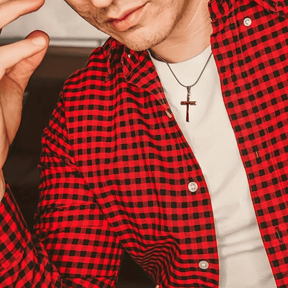 Oneswear® 🔥 Grandson. Never Lose Faith - Cross Necklace D01
