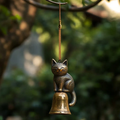 CZTICLE®  ✨LAST DAY ONLY 49% OFF🔥Handmade Retro Cat Wind Chime D01