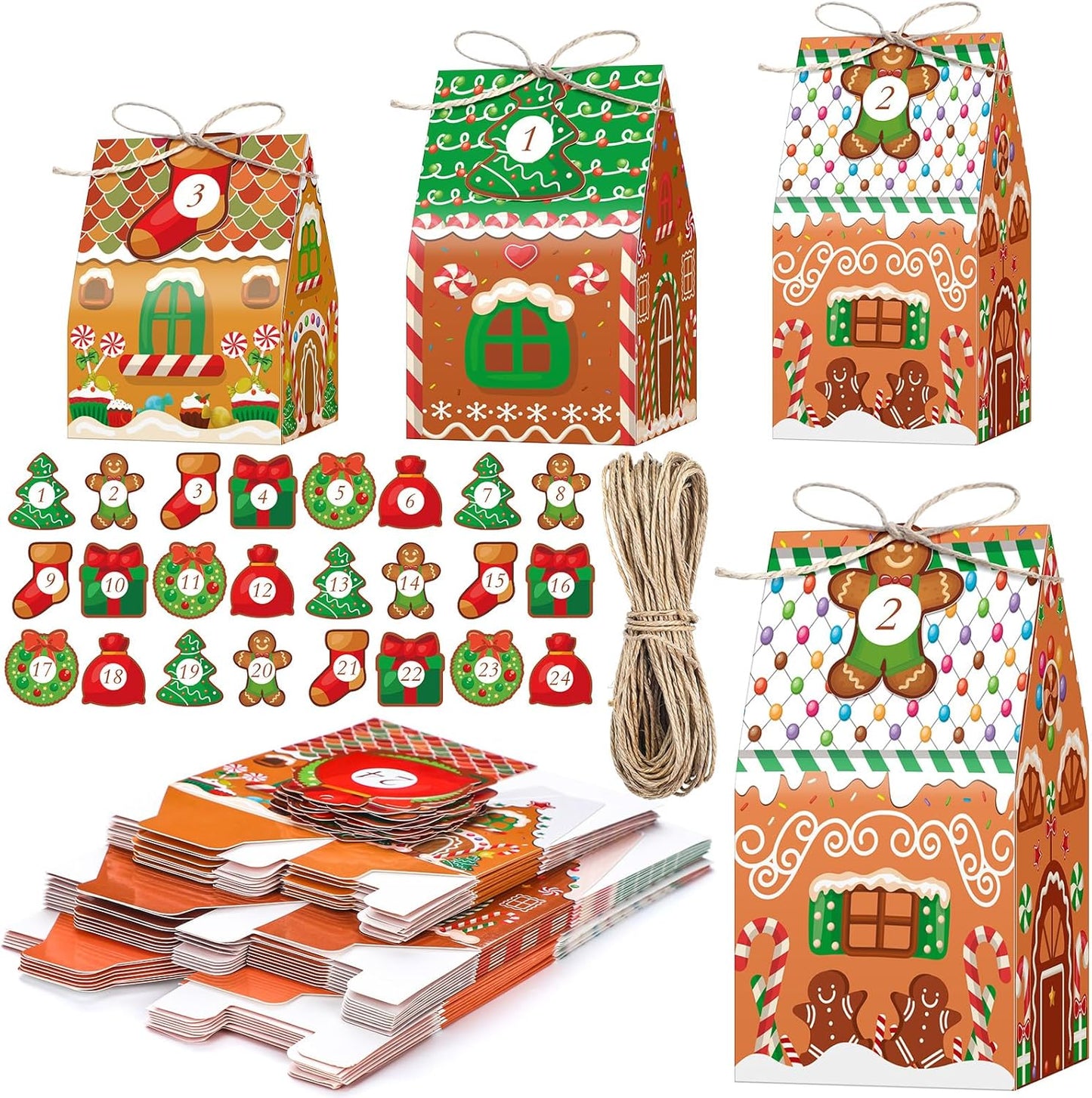 🔥LAST DAY 50% OFF - Cilifer® DIY Christmas Advent Calendar Boxes D01
