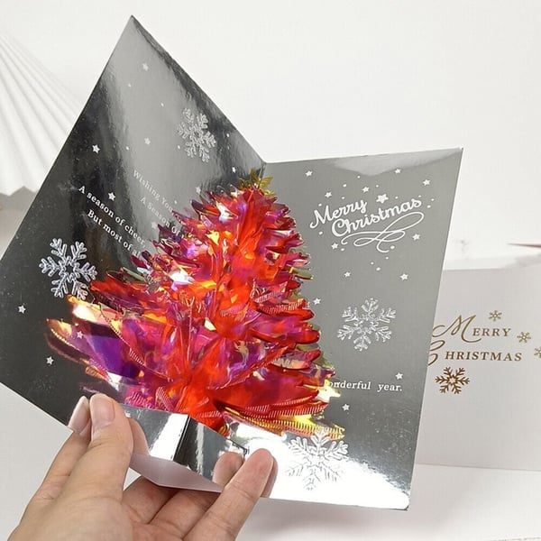 3D Christmas Cilifer® 🔥 Handmade Cards D01