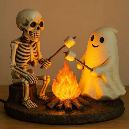 Billhol® Skeleton and Ghost Bonfire Night Lamp D01